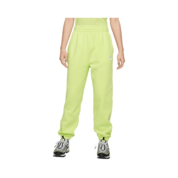 NWT Nike Girls Neon Green Joggers - Picture 1 of 8